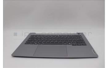 Lenovo 5CB1P27047 C-Cover with keyboard, Belgian, Arctic Grey, Backlight, UK