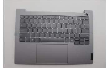 Lenovo 5CB1P27051 C-Cover with keyboard,English,Arctic Grey,Backlight