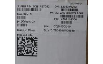 Lenovo 5CB1P27052 Tastatur inkl. Topcase ASM_EURO ENG W21MV AGBL