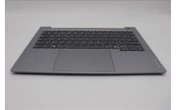Lenovo 5CB1P27056 C-Cover with keyboard, German, Arctic Grey, Backlight, UK
