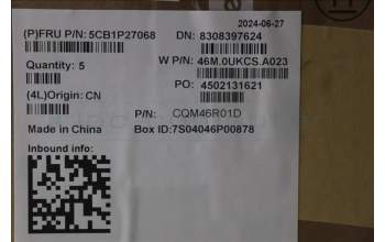 Lenovo 5CB1P27068 C-Cover with keyboard,Slovenian,Arctic Grey,Backlight