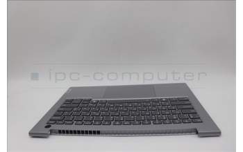Lenovo 5CB1P27075 C-Cover with keyboard,Ukraine,Arctic Grey,Backlight