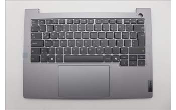 Lenovo 5CB1P31087 C-Cover with keyboard, Icelandic, Arctic Grey, UK