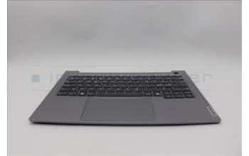 Lenovo 5CB1P31091 C-Cover with keyboard, Nordic, Arctic Grey, UK
