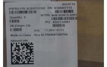 Lenovo 5CB1P31102 C-Cover with keyboard, Arabic, Arctic Grey, Backlight, US