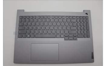 Lenovo 5CB1P31108 C-Cover with keyboard,US English Euro,Arctic Grey,Backlight