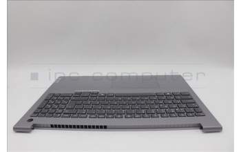Lenovo 5CB1P31123 C-Cover with keyboard,Portuguese,Arctic Grey,Backlight