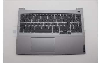 Lenovo 5CB1P31154 C-Cover with keyboard, Portuguese, Arctic Grey, UK