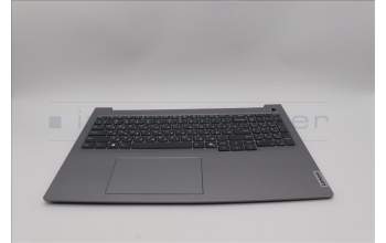 Lenovo 5CB1P31155 C-Cover with keyboard, Russian, Arctic Grey, US
