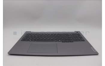 Lenovo 5CB1P31157 C-Cover with keyboard, Spanish, Arctic Grey