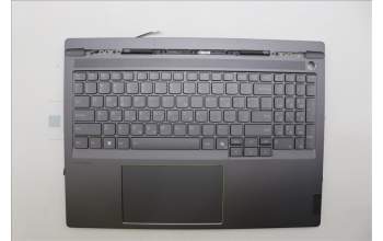Lenovo 5CB1P31189 C-Cover with keyboard, Greek, Storm Grey, w/Screw, US