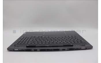 Lenovo 5CB1P31191 C-Cover with keyboard, Hungarian, Storm Grey, w/Screw, UK