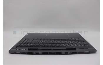 Lenovo 5CB1P31483 C-Cover with keyboard, Switzerland, Storm Grey, w/Screw, UK