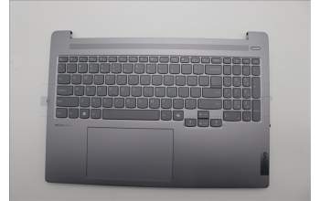 Lenovo 5CB1P31526 C-Cover with keyboard, English, Arctic Grey, US