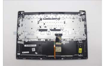 Lenovo 5CB1P31527 C-Cover with keyboard, US English Euro, Arctic Grey, US