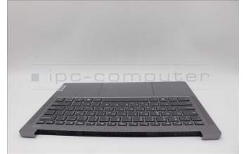 Lenovo 5CB1P31563 C-Cover with keyboard, Greek, Arctic Grey, US