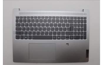 Lenovo 5CB1P33451 C-Cover with keyboard, UK English, Cloud Grey, Backlight, FingerPrint, UK