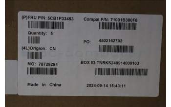 Lenovo 5CB1P33453 Tastatur inkl. Topcase SPA C83DC FP CG BLAI AL