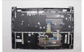 Lenovo 5CB1P33483 C-Cover with keyboard, Italian, Cloud Grey, Backlight, Non-FingerPrint, UK