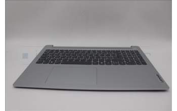 Lenovo 5CB1P33489 C-Cover with keyboard, Nordic, Cloud Grey, Backlight, Non-Fingerprint, UK