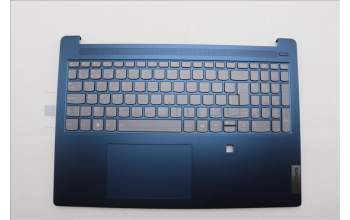 Lenovo 5CB1P33525 C-Cover with keyboard, Belgian, Abyss Blue, Backlight, FingerPrint, UK