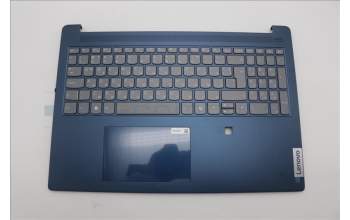 Lenovo 5CB1P33529 C-Cover with keyboard, Bulgarian, Abyss Blue, Backlight, FingerPrint, UK