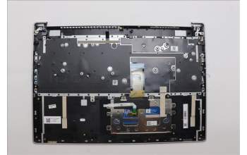 Lenovo 5CB1P35983 C-Cover with keyboard, US English Euro, Cloud Grey, Non_Backlight, Non_FingerPrint