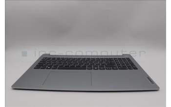 Lenovo 5CB1P41201 C-Cover with keyboard, Nordic, Cloud Grey, Non-Backlight, Non-FingerPrint, UK