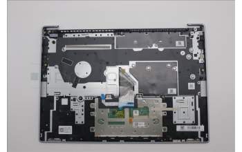 Lenovo 5CB1P43471 C-Cover with keyboard, English, Cloud Grey, Backlight, Fingerprint, US