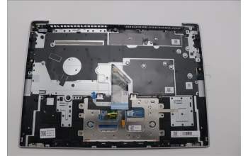 Lenovo 5CB1P48994 C-Cover with keyboard, Switzerland, Cloud Grey, Backlight, FingerPrint, UK