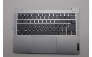 Lenovo 5CB1P49005 C-Cover with keyboard, Russian, Cloud Grey, Backlight, Non-Fingerprint, US
