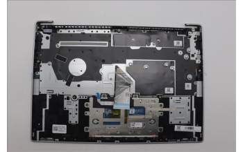 Lenovo 5CB1P49154 C-Cover with keyboard, German, Cloud Grey, Backlight, Non-FingerPrint, UK