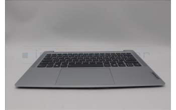 Lenovo 5CB1P49154 C-Cover with keyboard, German, Cloud Grey, Backlight, Non-FingerPrint, UK