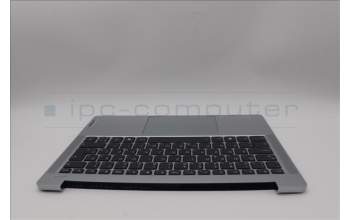 Lenovo 5CB1P49159 C-Cover with keyboard, Slovenian, Cloud Grey, Backlight, Non-FingerPrint, UK