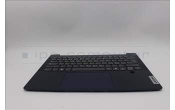 Lenovo 5CB1P49178 C-Cover with keyboard, Spanish, Abyss Blue, Backlight, FingerPrint, UK