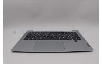 Lenovo 5CB1P49460 C-Cover with keyboard, Portuguese, Cloud Grey, Non_Backlight, FingerPrint