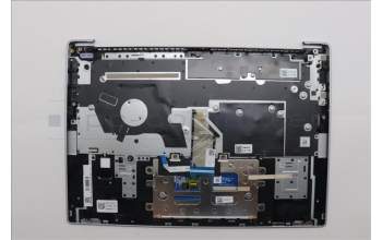 Lenovo 5CB1P49464 C-Cover with keyboard, French, Cloud Grey, Non_Backlight, FingerPrint