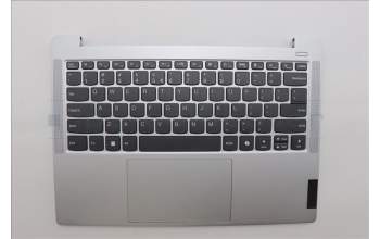 Lenovo 5CB1P49478 C-Cover with keyboard, US English Euro, Cloud Grey, Non_Backlight, Non_FingerPrint
