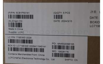 Lenovo 5CB1P50141 C-Cover with keyboard, Spanish, Grey, RGB Backlight, UK