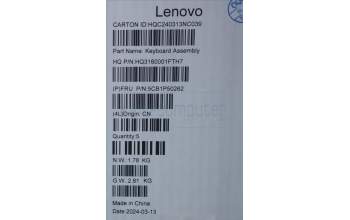 Lenovo 5CB1P50262 Tastatur inkl. Topcase ASM ITA H83E2 LG PST