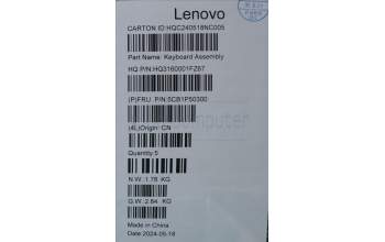 Lenovo 5CB1P50300 COVER UpCaseASM EUROENG H83E2 TT PST DIS