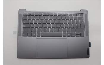 Lenovo 5CB1P54131 C-Cover with keyboard, Spanish, Luna Grey, Puresight Logo, UK