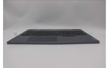 Lenovo 5CB1P55465 C-Cover with keyboard, Russian, Luna Grey, RGB Backlight, US