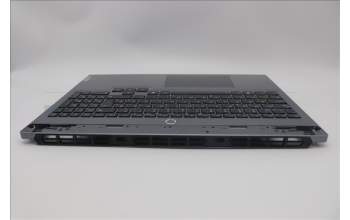 Lenovo 5CB1P55632 C-Cover with keyboard, Slovenian, Luna Grey, RGB Backlight, UK