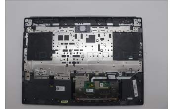 Lenovo 5CB1P55661 C-Cover with keyboard, Czech Slovakian, Luna Grey, RGB Backlight, UK