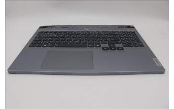 Lenovo 5CB1P55661 C-Cover with keyboard, Czech Slovakian, Luna Grey, RGB Backlight, UK