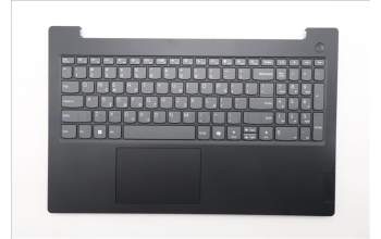 Lenovo 5CB1P71896 C-Cover with keyboard, Greek, Black, Non-Fingerprint, US