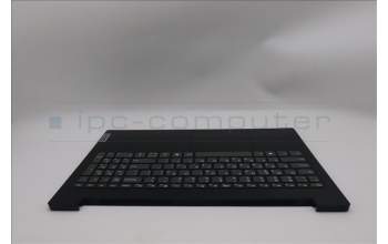 Lenovo 5CB1P71896 C-Cover with keyboard, Greek, Black, Non-Fingerprint, US
