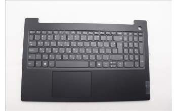 Lenovo 5CB1P71918 C-Cover with keyboard, Bulgarian, Black, Fingerprint, UK