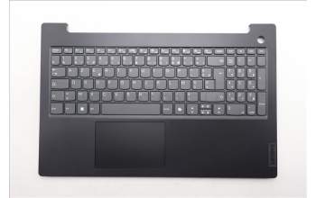 Lenovo 5CB1P71923 C-Cover with keyboard, French, Black, Fingerprint, US